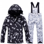 Talvised laste suusakost&uuml;&uuml;mid v&auml;litingimustes tuule- ja veekindlad soojad ja paksendatud suusajope p&uuml;ksid L