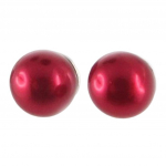 Les Tr&eacute;sors De Lily [R8001] - punased  Perla  k&otilde;rvar&otilde;ngad - 8 mm punane