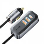 Essager PD 100W USB autolaadija 4 pordiga USB Type C kiirlaadija mobiiltelefoni laadija iPhone 14 13 12 Xiaomi Samsung S22 S21 jaoks