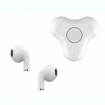 VAORLO s&otilde;rmeotstega p&ouml;&ouml;rlevad juhtmevabad k&otilde;rvaklapid Survet v&auml;hendavad peakomplekt HiFi Music Mini k&otilde;rvasisene m&uuml;rasummutav k&otilde;rvaklapp iphone Xiaomi Huawei jaoks valge