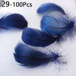 100 tk 6-12 cm naturaalne v&auml;rviline hanesulgi pulmapeo r&otilde;ivaste kaunistamiseks DIY k&auml;sit&ouml;&ouml; suled