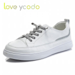 Naiste kevadised ja s&uuml;gisesed nahast moep&uuml;ksid Mugavad libisemiskindlad vabaajajalatsid 43