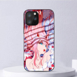 Zero Two Darling In The Franxx 02 telefoni&uuml;mbris iPhone 11 12 Mini 13 14 Pro Xs Max X 8 7 6s Plus 5 Se Xr Shell jaoks iPhone7
