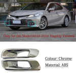 Toyota Camry XV70 jaoks 2017 2018 2022 Dekoratsioonikatte trimm esipea udutulede kapuutsid lambi raami varras Flagship VersionNIf gray