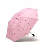 T&auml;iskasvanute vihmavarjud, k&auml;sitsi kokkupandavad p&auml;ikese- ja vihmavarjud meestele ja naistele, mustast kummist p&auml;ikesekaitse- ja UV-kaitsega Pack of 1