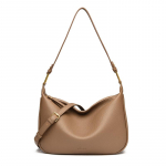 2023. aasta uus moodne s&otilde;num Igap&auml;evane vabaaja kandekott Naiste ehtsast nahast &otilde;lakotid Pehme pinnaga k&auml;epidemed Suure mahutavusega ostlemine W32cmH23cmD9cm beež