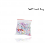 Uued plastklambrid Kangaklambrid &Otilde;mblemine K&auml;sit&ouml;&ouml; tekk K&ouml;itmine Plastikklambrid (30tk/50tk/100tk ) 30pcs with bag
