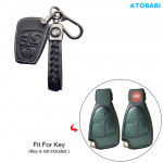 Nahast auto v&otilde;tmekohver V&otilde;tmehoidja Kaugjuhtimispuldid Kaitsja Kate Auto Aksessuaarid Mercedes Benz W169 W245 W202 W203 W208 W210 W164 W251 jaoks