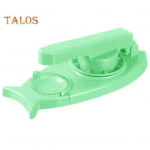 Taignapressimasin, kaasaskantav libisemisvastane isetegemine, mugav 2-&uuml;hes pelmeenikeetja restoranitarbed roheline