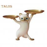 1 komplekt lauaarvuti hoiualus Peene t&ouml;&ouml;tlusega laialdased rakendused Peen praktiline veranda hoiuplaat Kassiskulptuuride ornament beež