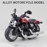 1:12 skaalaga Harley mootorratta survevalu sulamist mudelm&auml;nguasi, heli ja valgusega tagasit&otilde;mbamisfunktsioon lastele t&auml;iskasvanutele m&otilde;eldud kingituste kollektsioon 1/12-13x8.5x6 cm