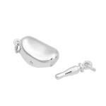 1 komplekt/kott Vaskist Yuanbao pannal isetehtud k&auml;sitsi valmistatud ehete jaoks 8x15mm*1set h&otilde;be