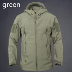 Meeste topid v&auml;listingimustes Soft Shell Charge Sport Warm Pullover Veekindel tuulekindel matkaarmee matkajope XS must
