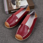 Naiste autos&otilde;idu mokassiinid Penny Loafers Nahast mugavad korterid, vabaaja libisemine paadis Nurse Walking Minimalistlikud suvised rasedusjalatsid 35 must