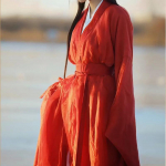 Hiina Wei ja Jini d&uuml;nastiate stiilis Hanfu naiste elegantne &uuml;likond L