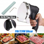 220V 110V reguleeritav T&uuml;rgi elektriline kebabi viilutaja Shawarma g&uuml;roosl&otilde;ikur USA/EL pistik US