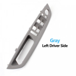 5 v&auml;rvi LHD RHD t&auml;iustatud siseukse k&auml;etoe akna l&uuml;liti paneeli katte trimmi vahetus BMW X5 X6 E70 E71 E72 jaoks Front Left Beige