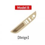 Driver Side Front Left Door Trim Panel Handle Car Interior Handle Inner Door Armrest Panel Pull Trim Cover For BMW 5 series Beige Model A