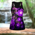 3D Red Rose Print naiste treening Jooga J&otilde;usaali tr&uuml;kitud suvespordis&auml;rgid Suures suuruses vestid XS sinine