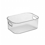 Kodune l&auml;bipaistev plastikust lauakosmeetika hoiukarp Mitmesugused raamatud Vannitoa hoiukorv 24*17*9cm