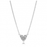 100 % 925 Sterling Silver Pan Model Hearts Of Winter Forever Vintage Allure Fairytale Tiara Glamuurne kaelakee naistele