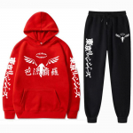 Meeste Dressikomplektid Anime Tokyo Revengers Hoodies+ Dressip&uuml;ksid 2tk Gambar Valhalla Graafika P&uuml;ksid T&auml;navar&otilde;ivad Riided XS-4XL M