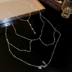 Naiste seksikas s&auml;rav tsirkoonist rinnakett rannapulmatarvikud &otilde;&otilde;nsad kehakett peen rinnakett kuld