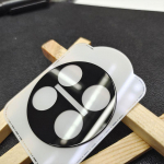 OnePlus 11 6,7-tollise kaamera jaoks, must kattega siiditr&uuml;kk, objektiiv 9H karastatud klaasist kaitsja kaitsekile kaitse 1 Pcs (OnePlus 11) must