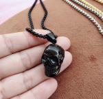 Punk kaelakeed Skull Pendant kett Goth Rock Halloween Hip Hop