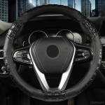 DERMAY Luksuslik Auto Roolikate Nahkpunutis Pehme Libisemiskindel BMW X5 X6 X7 E53 E70 F15 F85 G05 E71 E72 F16 F86 jaoks must