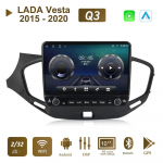 10-tolline LADA Vesta 2015&ndash;2020 jaoks koos nupunupuga autoraadio Multimeedia Carplay 2D stereoheli Android Video 2+32GB