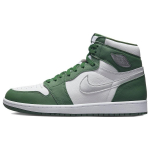 Air Jordan 1 Retro High OG Gorge Green Unisex Tossud Metallik-H&otilde;be Valge DZ5485-303 44