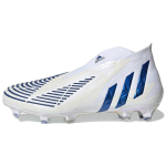 adidas Predator Edge+ FG Valge K&otilde;rgl&auml;ikega Sinine Meeste Tossud Pilvevalge GV7375 40
