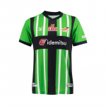 Meeste jalgpall Tai jalgpalliklubi AFC kampsuns&auml;rk pol&uuml;esterprinteriga l&uuml;hikeste varrukatega &uuml;mberkaelus Kiiresti kuivav FBT Bangkok FC S