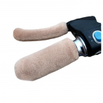 Mootorratta pl&uuml;&uuml;sist juhtraua kate talvine k&auml;tekaitse k&uuml;lm soe elektriauto kolmerattaline universaalne juhtraua kate kaks komplekti