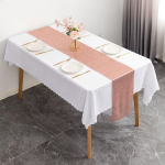 Tikitud litrid j&otilde;ulup&uuml;ha Bling Bling lauaarvuti pulmapidu Kodukaunistused 30cm*180cm