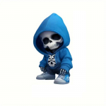 JT10# lahe Skeleton Man kleebis auto vin&uuml;&uuml;lkleebise veekindlal kaunistusauto kleebistel 8x15cm