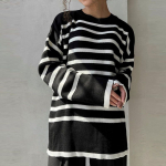 S&uuml;gis- ja talvine naiste kampsun, kootud kampsun, sviiter, v&auml;rviline &uuml;mara kaelusega kampsun, vaba vabaaja pikkade varrukatega kampsun S must