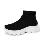 Tossud Sokid naistele Mugavad platvormid Spordijalatsid Naine Zapatillas De Deporte K&otilde;rgendatud vabaajajalatsid Suurus 35-45 37 white