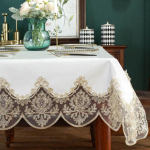 Veekindel laudlina ristk&uuml;lik s&ouml;&ouml;gilauale pitsist Pu-nahast &uuml;mmargune ruudukujuline diivanilaua kate libisemiskindlalt elegantne 60x60cm-Square elevandiluuvalge