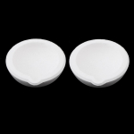 2 x kvartsist r&auml;nidioksiidi sulatustiigli tass 100 g jaoks 4,5 x 1,7 cm