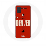 &Uuml;mbris Samsung Galaxy A71 La Casa De Papel Denveri joonisele