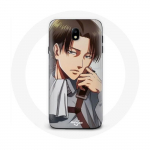 Coque pour Samsung Galaxy J3 2017 Attaque des Titans Levi Ackerman Manga