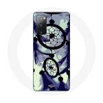 Coque pour Samsung Galaxy S20 FE Attrape R&ecirc;ve violet gris et Noir