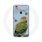 Huawei P8 Lite 2017 Parakeets Birds roheline &uuml;mbris