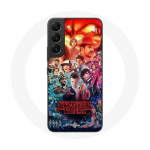 &Uuml;mbris Samsung Galaxy S22 Stranger Things Teaser 4. hooaja plakati tegelased Art