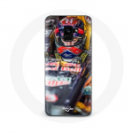 &Uuml;mbris Samsung Galaxy A8 Plus Formula 1 Max Verstappeni F1 v&otilde;idus&otilde;idujuhi jaoks