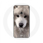 &Uuml;mbris Huawei P8 Lite 2017 samojeedi halli koerat&otilde;u jaoks