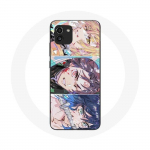 Coque pour Samsung Galaxy A03 Tanjiro Inosuke et Zenitsu Demon Slayer Kimetsu no Yaiba Manga