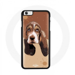 Coque pour Iphone 6 Chien Basset